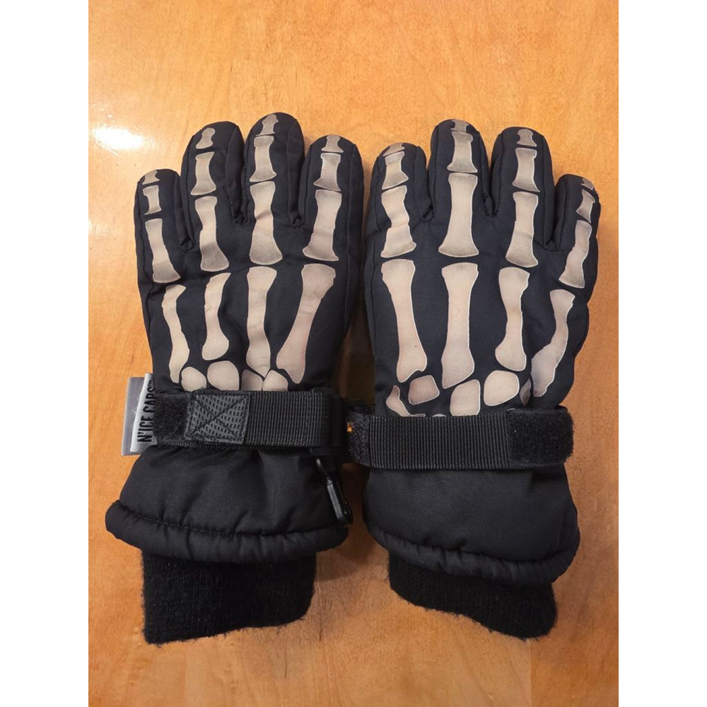 Kids Skeleton Bones Hand Gloves - Halloween